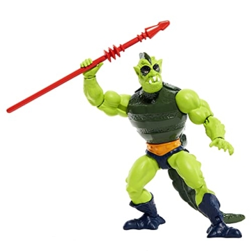 MOTU Whiplash Action Figure with 16 Joints and Comic Book
