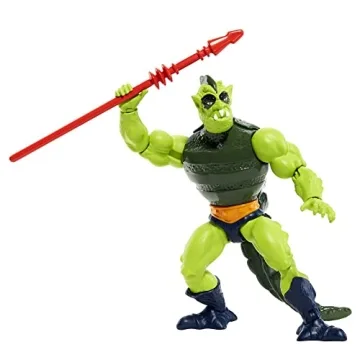 MOTU Whiplash Action Figure with 16 Joints and Comic Book