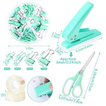 Eco Green Office Supplies Kit for Home and Office