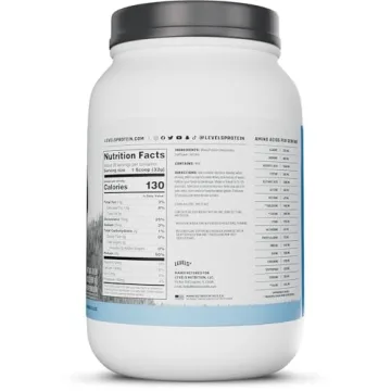 Levels Grass Fed Whey Protein, 25G Protein, No Artificials