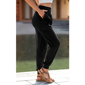 PRETTYGARDEN Women's Stylish Yoga Harem Joggers 2023