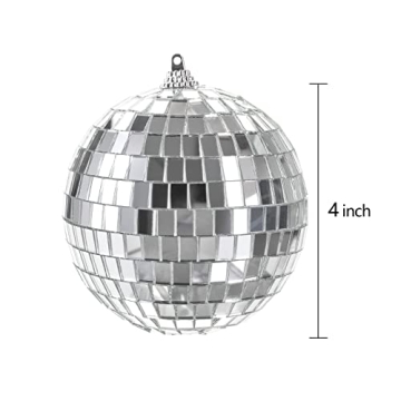 Suwimut 9 Pack Mirror Disco Balls for Parties and Decor