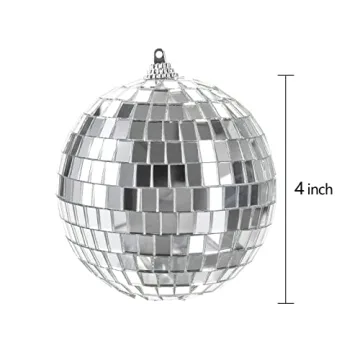 Suwimut 9 Pack Mirror Disco Balls for Parties and Decor