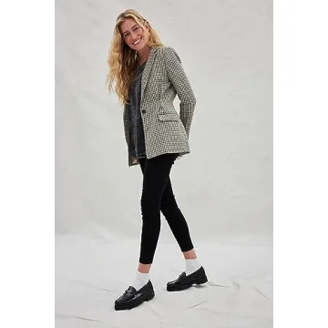 Hue Women's Mini Crew Sock 6-Pack, White, One Size