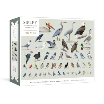 Enjoy the Clarkson Potter Sibley Backyard Bird Puzzle!