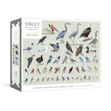 Clarkson Potter Sibley Backyard Birding Puzzle: 1000-Piece Jigsaw Puzzle with Portraits of Favorite ...