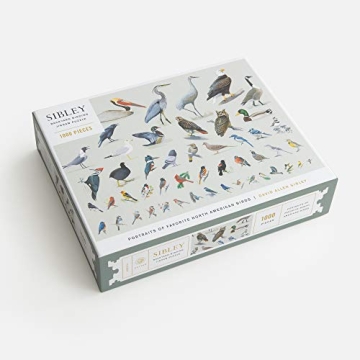 Enjoy the Clarkson Potter Sibley Backyard Bird Puzzle!
