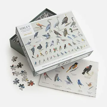Enjoy the Clarkson Potter Sibley Backyard Bird Puzzle!