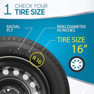 BDK 16 Inch Hubcaps Set of 4 – OEM Replacement Snap-On Wheel Rim Covers - Universal Fit Car Wheel ...