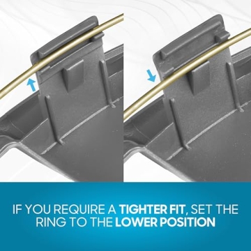 BDK 16 Inch Hubcaps Set - Stylish Snap-On Wheel Covers