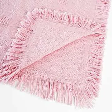 Let's Make Memories Personalized Honeycomb Baby Blanket - Pink- New Baby- Baby Shower- Welcome Baby- 36x50