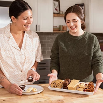 White Ceramic Serving Platters Set of 4 for Entertaining