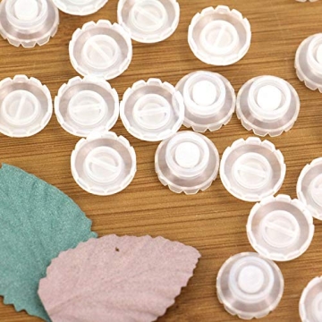 JETEHO 200 Pcs Eyelash Extension Glue Holder For Fast Use