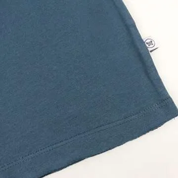 HonestBaby Unisex Baby Organic Cotton Short Sleeve T-Shirt Multipack Infant-and-Toddler-Shirts, 5-Pack Morning Mountains, 12 Months US