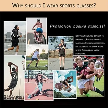 SooGree Racquetball Goggles for Ultimate Sports Protection