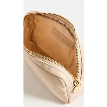 Stoney Clover Lane Women's Sand Beach Embroidered Small Pouch, Sand, Tan, One Size
