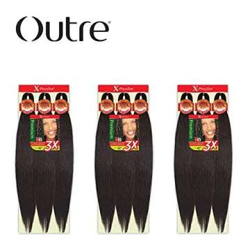 3X Pre Stretched Braiding Hair Bundles for Easy Styling