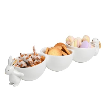 Newman House Bunny Candy Dish Bowls for Easter Decor