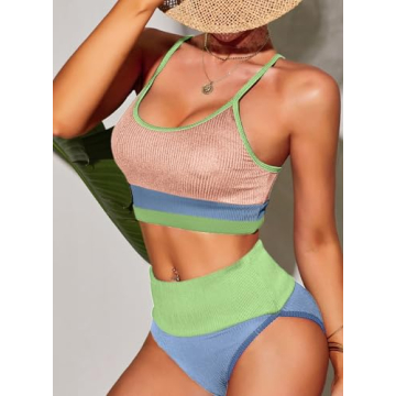 Herseas High Waisted Bikini Set for Women - Stylish Comfort