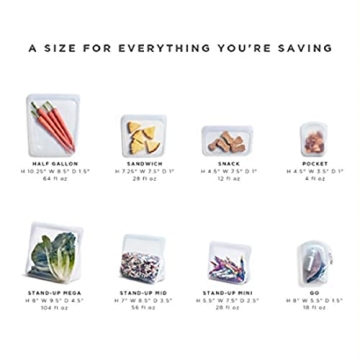 Stasher Silicone Storage Bag - Eco-Friendly & Leakproof