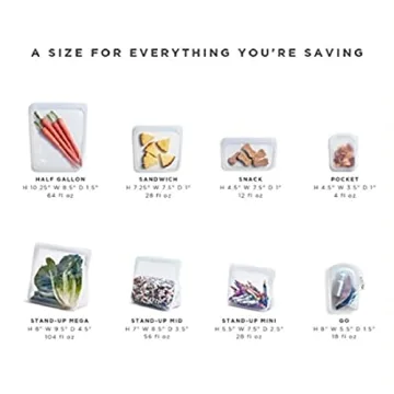 Stasher Silicone Storage Bag - Eco-Friendly & Leakproof