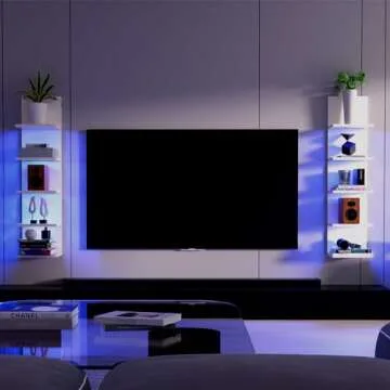 Bloddream RGB Light Wall Shelf for Stylish Storage