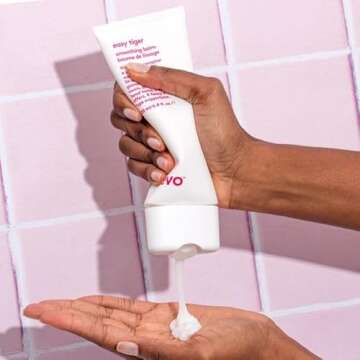 EVO Easy Tiger Smoothing Hair Balm - Hold Styling Balm for All Hair Types - Provides Hair Smoothing & Reduces Frizz - 200ml / 6.8fl.oz