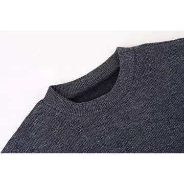 Valphsio Womens Flared Sleeve Sweater Dark Grey