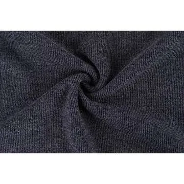 Valphsio Womens Flared Sleeve Sweater Dark Grey