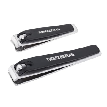 Tweezerman Stainless Steel Nail Clippers Set for Grooming