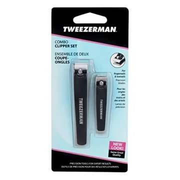 Tweezerman Stainless Steel Nail Clippers Set for Grooming