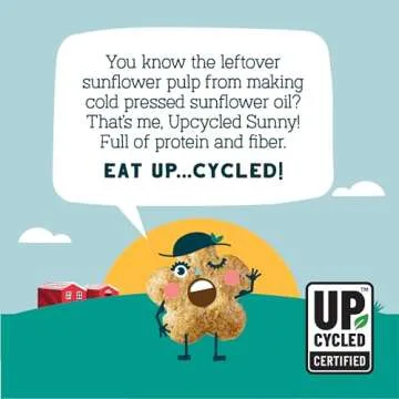 Seven Sundays Sunflower Cereal, Real Cocoa, 8 Oz Bag (Pack of 3), Grain & Gluten Free, 5g Upcycled Protein, 1g Added Sugar, Crunchy Chocolate Snack