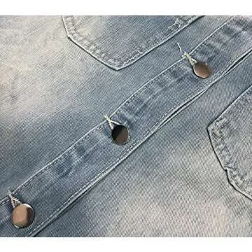 Stylish SeNight Denim Jacket for Women With Unique Design