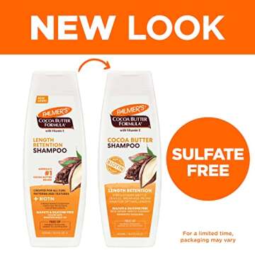 Palmer's Cocoa Butter Formula Biotin Length Retention Shampoo, 13.5 Fl Oz
