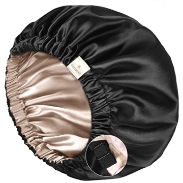YANIBEST Satin Bonnet Adjustable Silky Bonnet for Hair