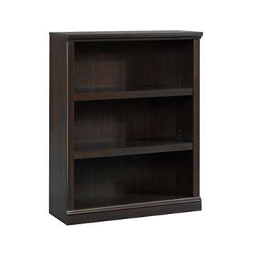 Sauder Shoal Creek Executive Desk,Jamocha Wood finish
