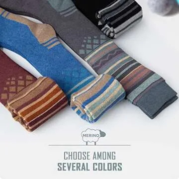 OutdoorMaster Ski Socks - Warm & Comfortable Merino Wool