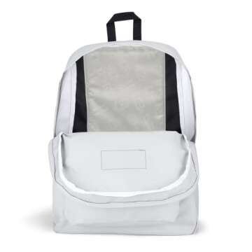 JanSport Superbreak Backpack - Durable, Lightweight Premium Backpack, White