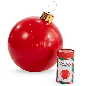 Holiball Inflatable Holiday Ornament – The Ultimate 18" Decoration for All Festive Occasions