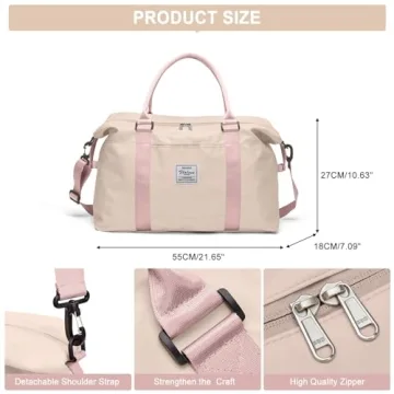 Versatile Travel Duffel Bag for Gym and Travel