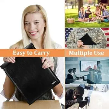 Hodufy Faraday Bags - Multi-Sized, Fireproof & Waterproof