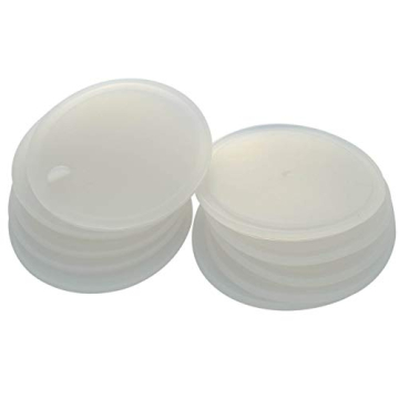 Eco-Friendly Leak Proof Silicone Lid Inserts for Jars