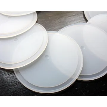 Eco-Friendly Leak Proof Silicone Lid Inserts for Jars