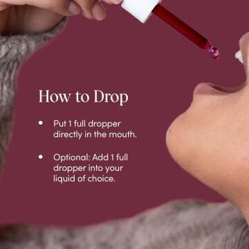 Apothékary Wine Down Herbal Supplement, Alcohol-Free Red Wine-Inspired Tincture, Sugar Free, Gluten Free, Vegan- 30 Servings- 1.23oz