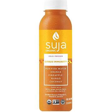Suja Organic Citrus Immunity Juice, 12 Fluid Ounce - 6 per case.