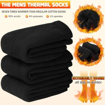 Thermal Socks for Men That Ensure Exceptional Warmth