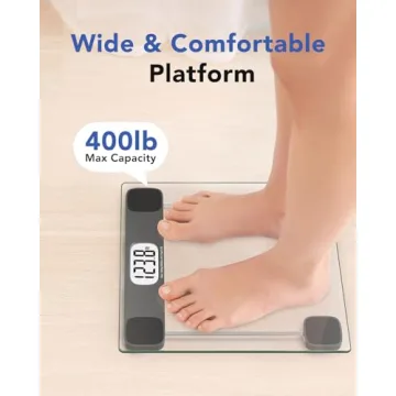 Accurate Digital Bathroom Scale for All Ages