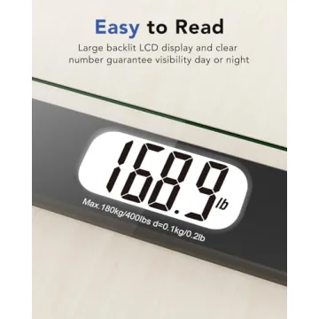 Accurate Digital Bathroom Scale for All Ages