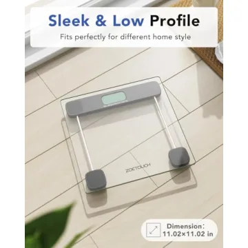 Accurate Digital Bathroom Scale for All Ages