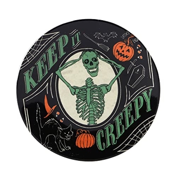 Cute Certified International Scaredy Cat 6" Plates Set of 4